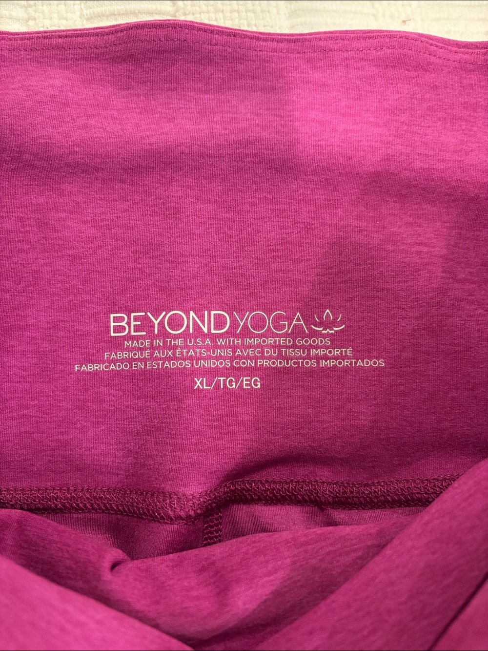 Beyond Yoga Women’s Spacedye™ Out Of Pocket High Waisted Midi Legging XL - Picture 9 of 10